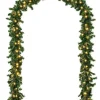 Casaria Guirlandes> Kerstguirlande - 10 M Incl. 5 M Stroomkabel - 100 Led