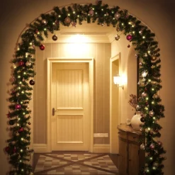 Casaria Guirlandes></noscript> Kerstguirlande - 10 M Incl. 5 M Stroomkabel - 100 Led