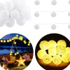 Cheqo ® Lampionnen Slinger - Feestverlichting - Lichtslang - Lichtslinger Lampion - Lampionnen Met Verlichting - Warm Wit - 10.75 Meter - 20 Lampions Store