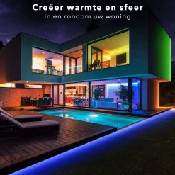 Cheqo ® Ledstrip Led Neonlight - 5M - Koel Wit - Decoratie Lichtslang Voor Binnen En Buiten Store