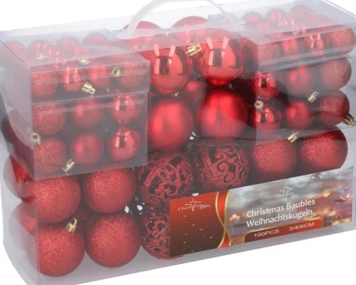 Christmas gifts Kerstboomversieringen> - 100 Kerstballen