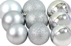 Christmas gifts Kerstboomversieringen></noscript> 70 Kerstballen In Opbergbox - Kunststof Kerstballen - O4/5/6 Cm - Mat/ Glanzend/ Glitter