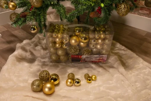 Christmas gifts Kerstboomversieringen> Kerstballenset - 100 Stuks - 3/4/6Cm