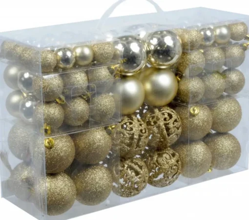 Christmas gifts Kerstboomversieringen> Kerstballenset - 100 Stuks - 3/4/6Cm