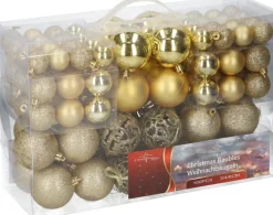 Christmas gifts Kerstboomversieringen></noscript> Kerstballenset - 100 Stuks - 3/4/6Cm
