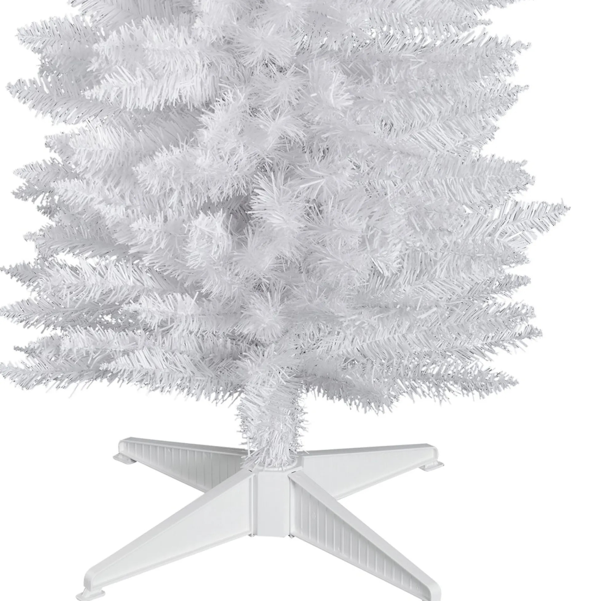 ChristmasGoodz - Kunstkerstboom - Smalle Kunstkerstboom - Smalle Kerstboom - Wit - 180 Cm Discount