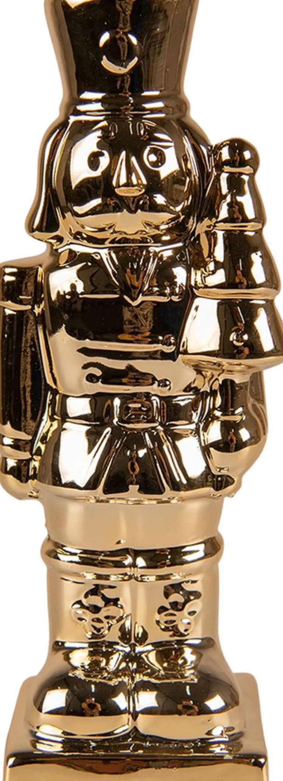 Clayre u0026 Eef Kerstbeelden>Clayre & Eef Beeld Notenkraker 19 Cm Porselein Kerstdecoratie