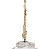Clayre u0026 Eef Kersthanger>Clayre & Eef Hanger Dennenappel O 11X15 Cm Bruin Grijs Hout Woondecoratie