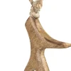 Clayre u0026 Eef Kersthanger>Clayre & Eef Hanger Gewei 15 Cm Bruin Hout Kersthanger