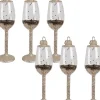 Clayre u0026 Eef Kersthanger>Clayre & Eef Kersthanger Champagneglas Set Van 6