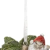 Clayre u0026 Eef Kersthanger>Clayre & Eef Kersthanger Dennenappel 5X4X7 Cm Bruin Kunststof Kerstbal