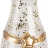 Clayre u0026 Eef Kersthanger>Clayre & Eef Kersthanger Fles 12 Cm Goudkleurig Glas Kerstboomversiering