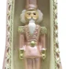 Clayre u0026 Eef Kersthanger>Clayre & Eef Kersthanger Notenkraker 11 Cm Roze Kunststof Kerstdecoratie