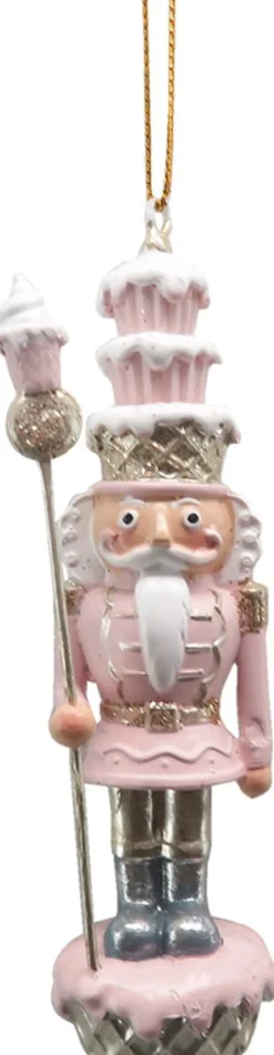 Clayre u0026 Eef Kersthanger>Clayre & Eef Kersthanger Notenkraker 11 Cm Kunststof Kerstdecoratie