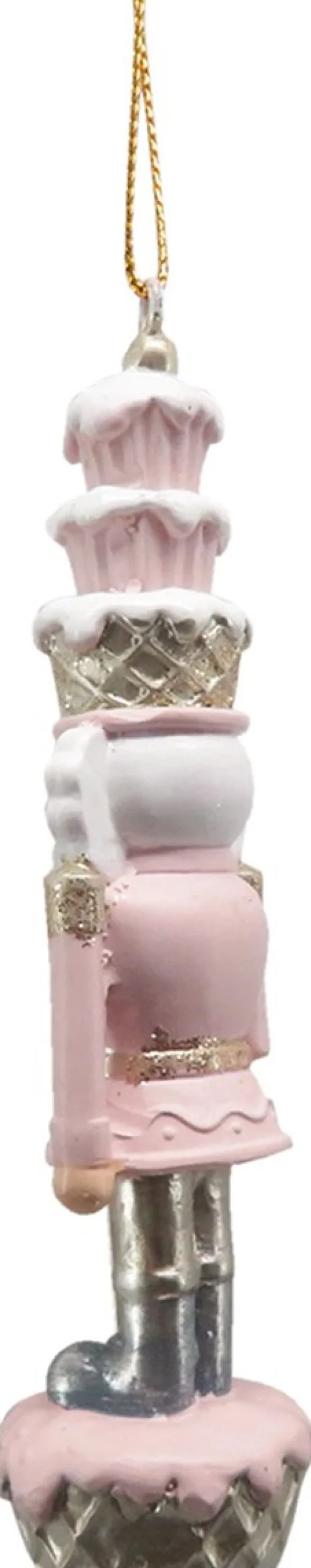 Clayre u0026 Eef Kersthanger>Clayre & Eef Kersthanger Notenkraker 11 Cm Kunststof Kerstdecoratie