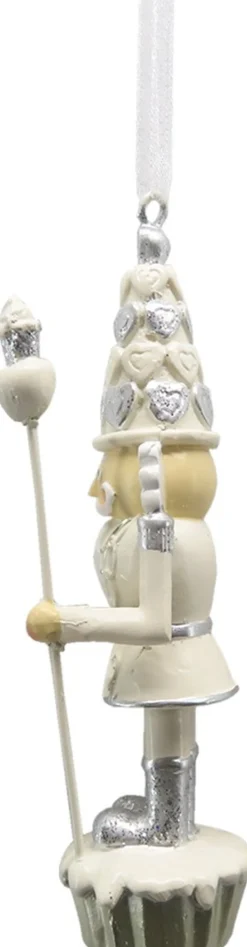 Clayre u0026 Eef Kersthanger>Clayre & Eef Kersthanger Notenkraker 11 Cm Kunststof Kerstdecoratie