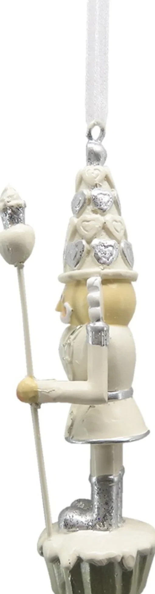 Clayre u0026 Eef Kersthanger>Clayre & Eef Kersthanger Notenkraker 11 Cm Kunststof Kerstdecoratie