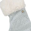 Clayre u0026 Eef Kerstsokken>Clayre & Eef Kerstsok 17 Cm Blauw Synthetisch