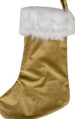 Clayre u0026 Eef Kerstsokken>Clayre & Eef Kerstsok Kerstsok 45 Cm Bruin Synthetisch