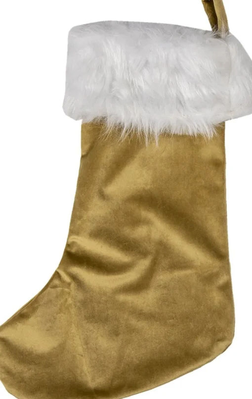 Clayre u0026 Eef Kerstsokken>Clayre & Eef Kerstsok Kerstsok 45 Cm Bruin Synthetisch