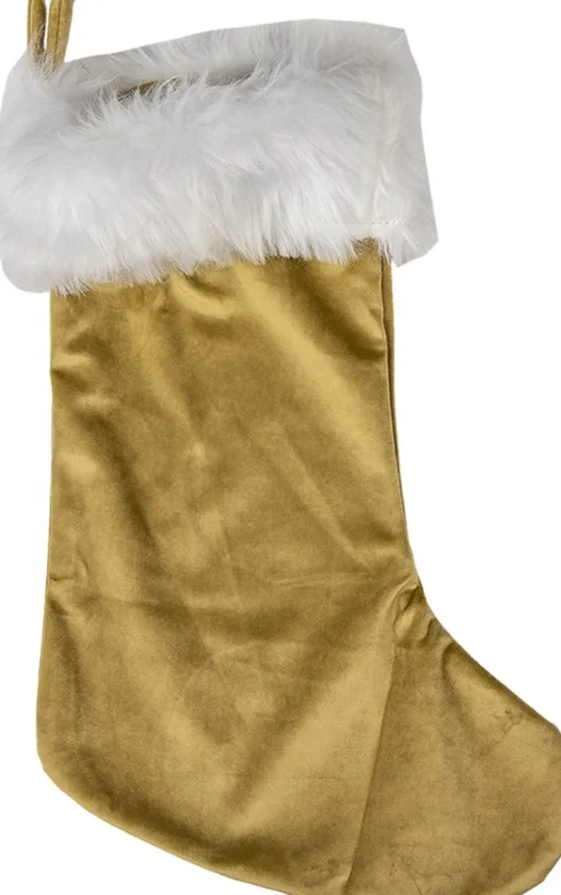 Clayre u0026 Eef Kerstsokken>Clayre & Eef Kerstsok Kerstsok 45 Cm Bruin Synthetisch