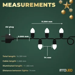 Konst Smide Clusterverlichting Voor Binnen En Buiten - 8 Functies - 1536 Leds – 2100K Amber – 11,3 Meter – Kerstverlichting – Ip44 – Incl. Transformator Online