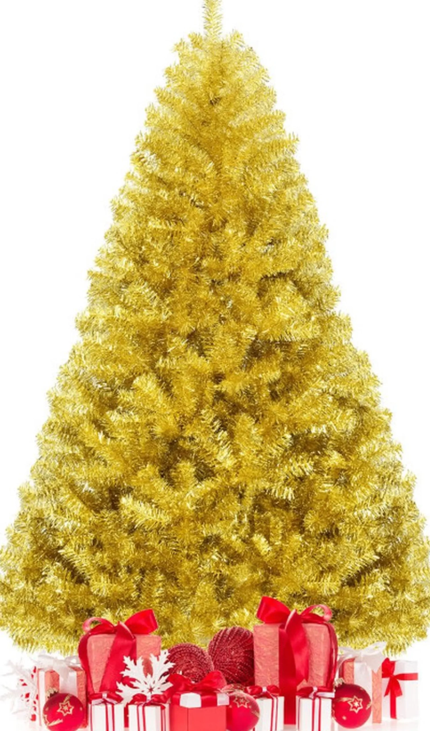 COAST™ Coast - Hoge Kunstkerstboom - Gouden Kleur - 180Cm Flash Sale