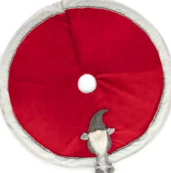 com-four ® Premium Kerstboomdeken Ter Bescherming Tegen Dennennaalden - Ronde Kerstboomdeken Voor In De Kerstboom - Ondertapijt Met Kerstelfen Discount