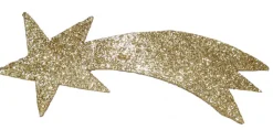 Merkloos Kerststallen>Complete Kerststal 42 X 19 X 30 Cm Met Beelden, Stro En Vallende Ster - Kerstdecoratie Kerststallen