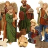 Generic Kerststallen>Crechedenoel Kerststal Figuren - 11-Delig - Polystone