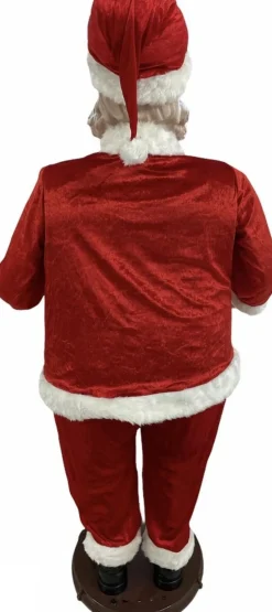 Magic Christmas Toys Kerstbeelden></noscript>Dansende En Zingende Kerstman 1.5M (Met Microfoon Functie)