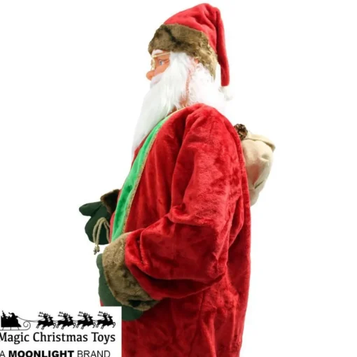 Magic Christmas Toys Kerstbeelden>Dansende Kerstman Luxe - 1.80M