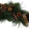 Dbt Guirlandes> Krans-Guirlande Om Op Te Hangen Dennenappels Groen-Bruin-Naturel L 68 Cm