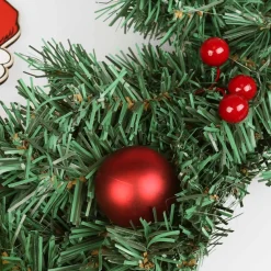 * Kerstkransen></noscript>De Grinch Kerstdeurkrans, Kerstversiering 45X45 Cm