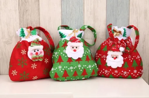 Merkloos Kerstsokken>Deardeer® Kerst Hangende Ornamenten Geschenkzakken Snoepzakjes - Kerstboomhanger, Kerstdecoratie Voor Kerstfeest