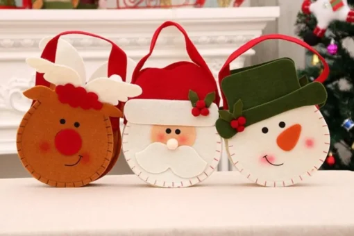 Merkloos Kerstsokken>Deardeer® Kerst Hangende Ornamenten Geschenkzakken Snoepzakjes - Kerstboomhanger, Kerstdecoratie Voor Kerstfeest