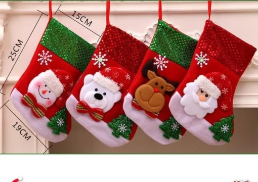 Merkloos Kerstsokken>Deardeer® Kerst Hangende Ornamenten Geschenkzakken Snoepzakjes - Kerstboomhanger, Kerstdecoratie Voor Kerstfeest
