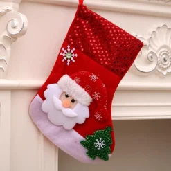 Merkloos Kerstsokken></noscript>Deardeer® Kerst Hangende Ornamenten Geschenkzakken Snoepzakjes - Kerstboomhanger, Kerstdecoratie Voor Kerstfeest