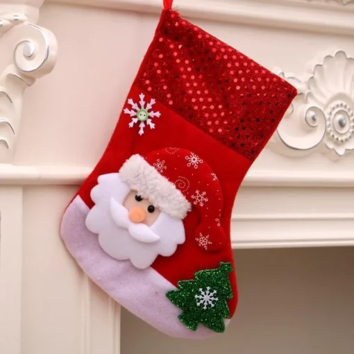 Merkloos Kerstsokken>Deardeer® Kerst Hangende Ornamenten Geschenkzakken Snoepzakjes - Kerstboomhanger, Kerstdecoratie Voor Kerstfeest