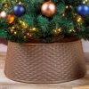 Merkloos Decopatent® Kerstboomrok - Kerstboomstandaard Afdekking - Kerstboommand - Kerstboom Voet Afdekplaat Rond - Afm. O54 X 19.5 Cm. Cheap