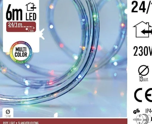 DecorativeLIghting Led Lichtslang 6 Meter Multicolor Outlet