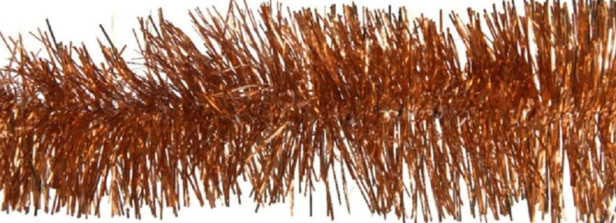 Decoris Kerstboomversieringen> Kerstboom Folie Slinger/Lametta Guirlande 270 X 7 Cm