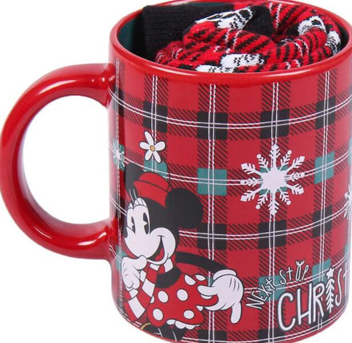 Cerdá Kerstsokken>Disney Mickey Mouse Kerst Geschenkset Met Kerstsokken + Kerstmok