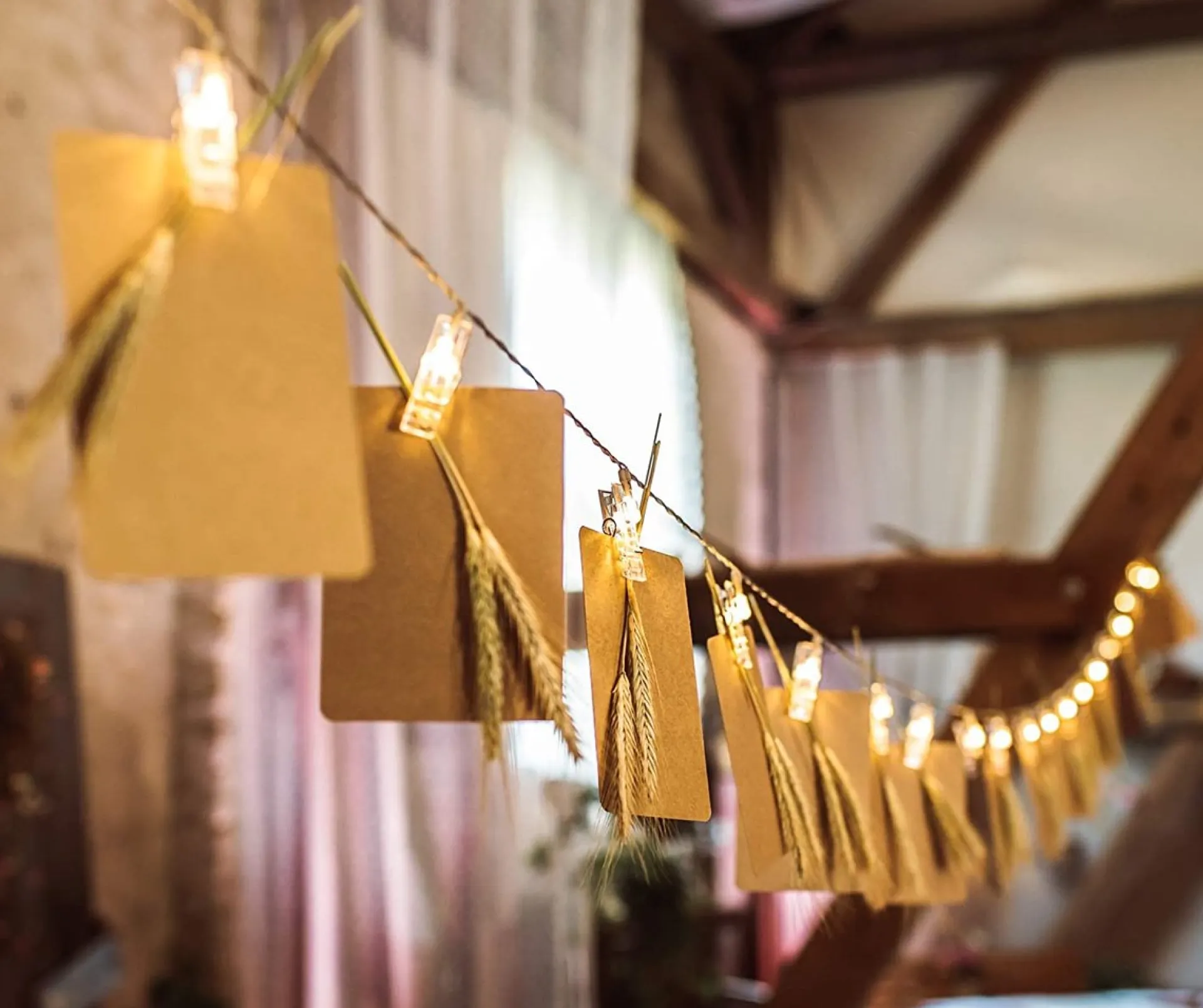 DOWO® - Soothe Lichtsnoer Binnen En Buiten - Lampjes Slinger - Fotoslingers - Lichtslinger - 6 Meter Led - 40 Lampen - Batterij – Sfeerverlichting – Waterdicht Discount