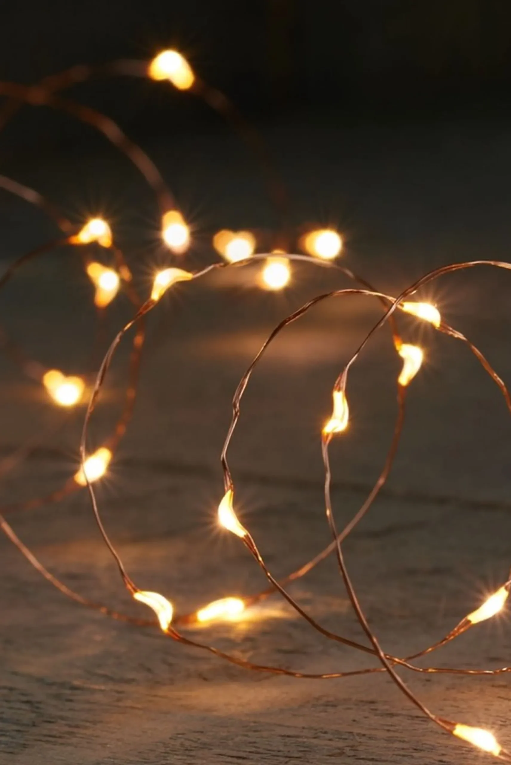 Anna's Collection Draadverlichting Koper Met Timer 100 Klassiek Warm Witte Leds Op Batterijen - Lichtdraad Koperdraad Met 100 Leds Outlet