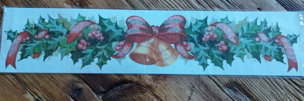 Dragimex Guirlandes> Kerst Dennenslinger Met Klokken Als Raamdecoratie 56X11 Cm