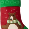 Tectake Kerstsokken>Dressforfun - Sint-Niklaaslaarzen Met Berenmotief - Verkleedkleding Kostuum Halloween Verkleden Feestkleding Carnavalskleding Carnaval Feestkledij Partykleding - 303314