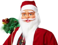 Luxpro Kerstbeelden></noscript>Elektrische Kerstman Met Bewegingssensor 200X80X70 Cm