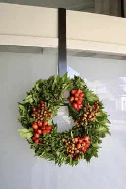 Esschert Design Kerstkransen></noscript> Kranshanger 10,2 X 42 Cm Staal Zwart