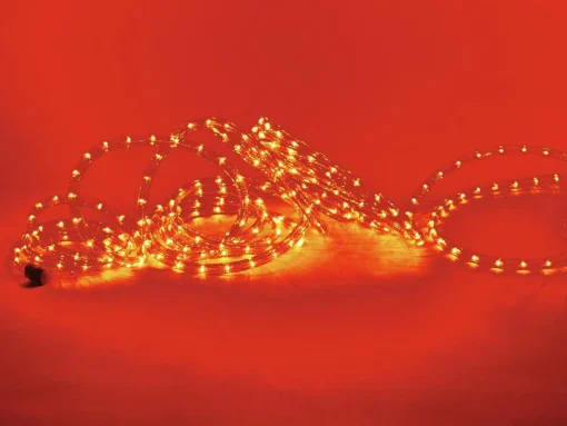 EUROLITE Lichtsnoer 44 Meter – Oranje – Lichtslang Buiten - Rl1-230V Fashion